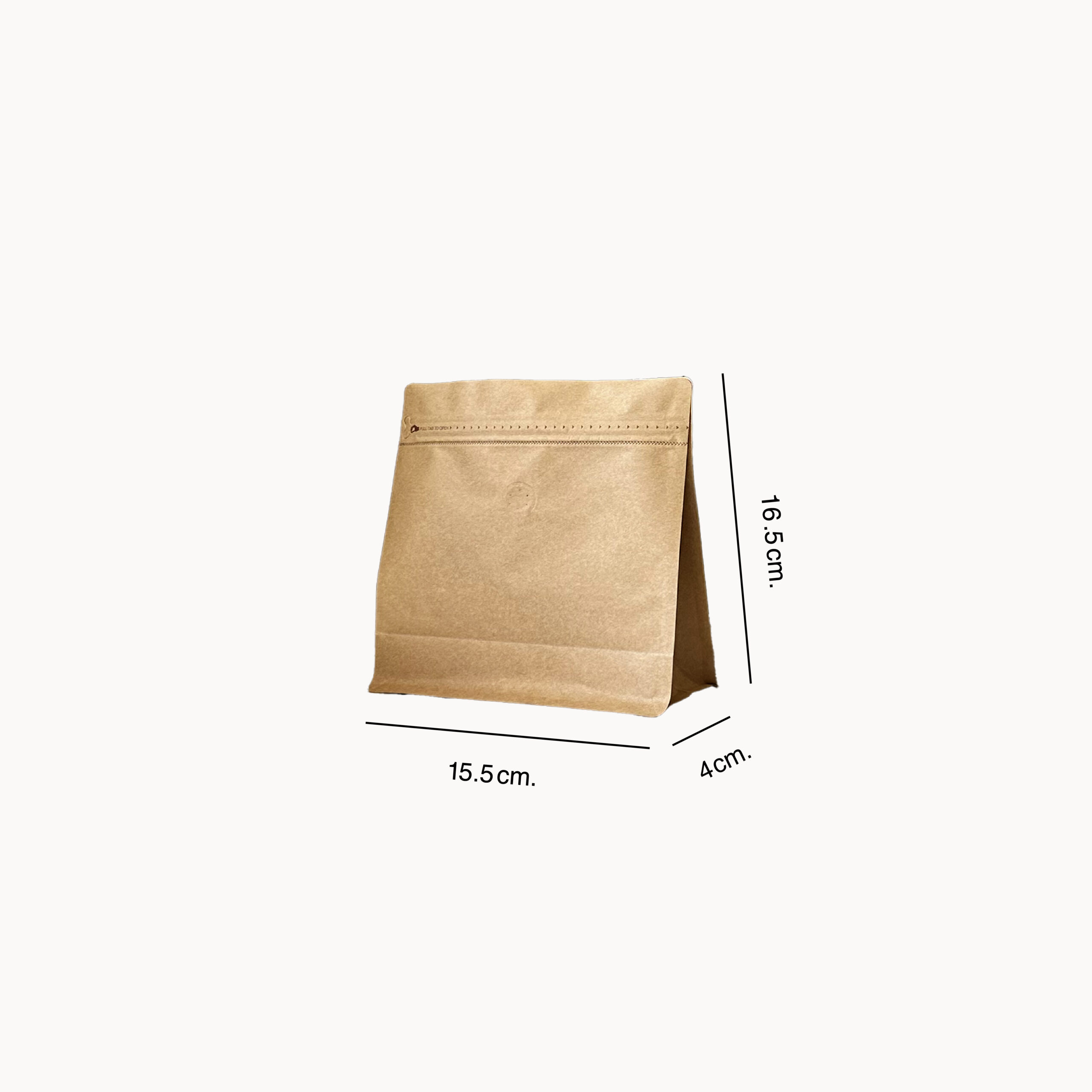 CoffeePack Ancha 250gr. I 26.5 x 4 x 16.5 - Imagen 2