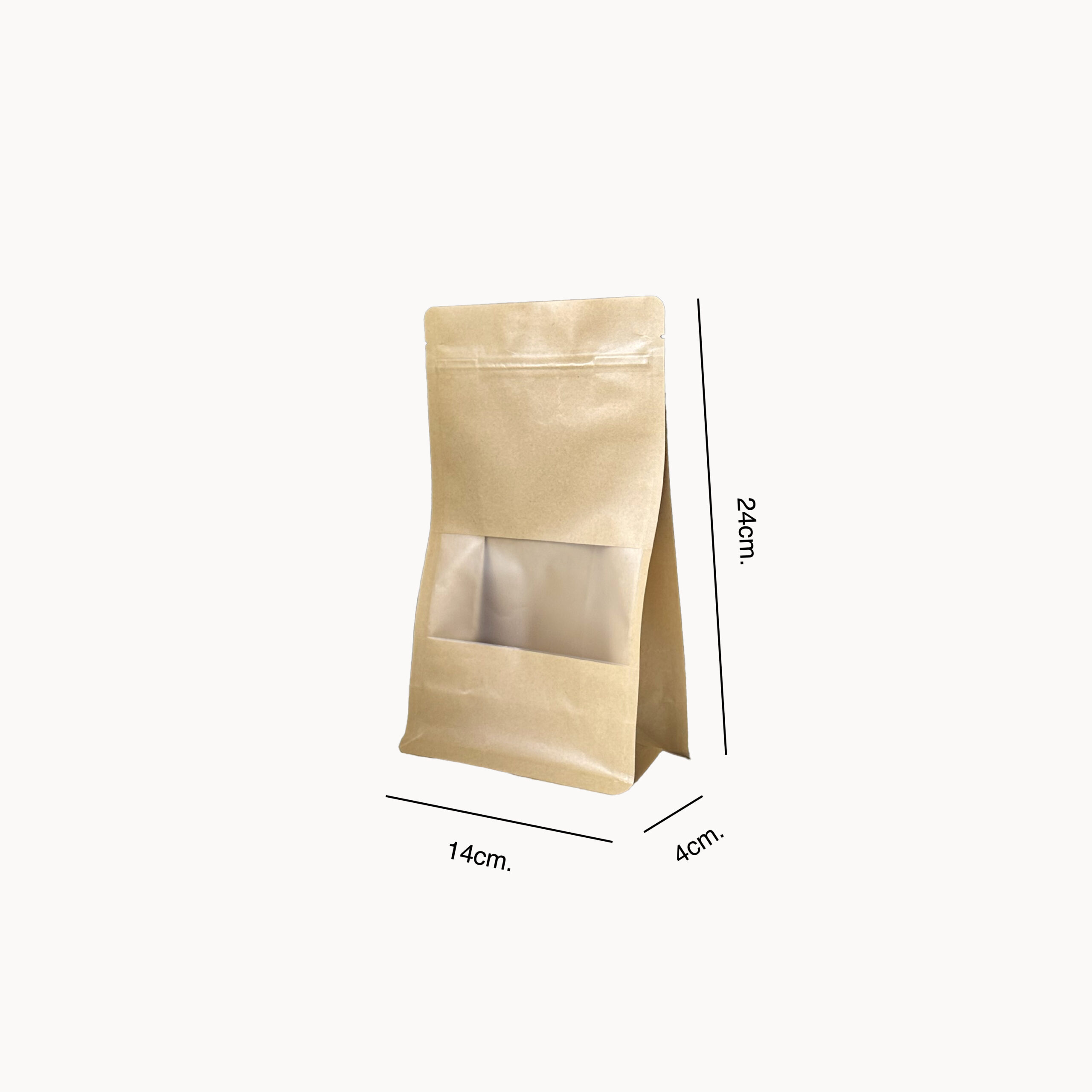 FlatPack Marrón 500gr. I 14 x 4 x 24 - Imagen 2
